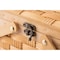 Vintiquewise Small Woodchip Picnic Basket with Cover and Folding Handles QI003505.S - alternate 4